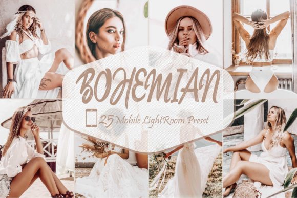 Download 25 Bohemian Mobile Lightroom Presets - Mobile lightroom presets Collection