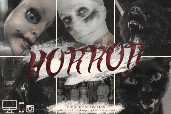 Download 5 Halloween Presets Lightroom Mobile - Lightroom mobile Collection