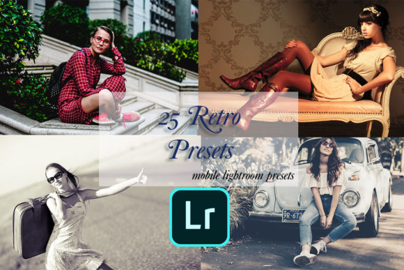 Download 25 Lightroom Mobile Retro Presets - Lightroom mobile Collection