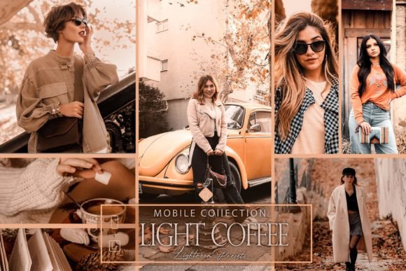 Download 12 Mobile Lightroom Presets,Light Coffee - Mobile lightroom presets Collection