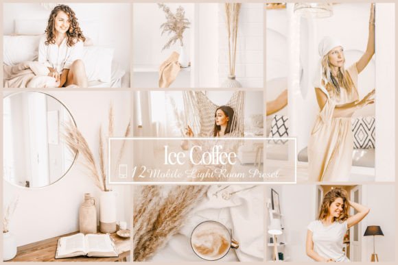 Download 12 Mobile Lightroom Presets, Ice Coffee - Mobile lightroom presets Collection